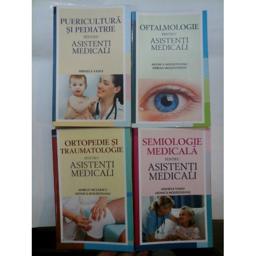 SEMIOLOGIE MEDICALA pentru ASISTENTI MEDICALI 4 volume - Mihaela Vasile, Monica Moldoveanu SEMIOLOGIE MEDICALA pentru ASISTENTI MEDICALI 4 volume - Mihaela Vasile, Monica Moldoveanu